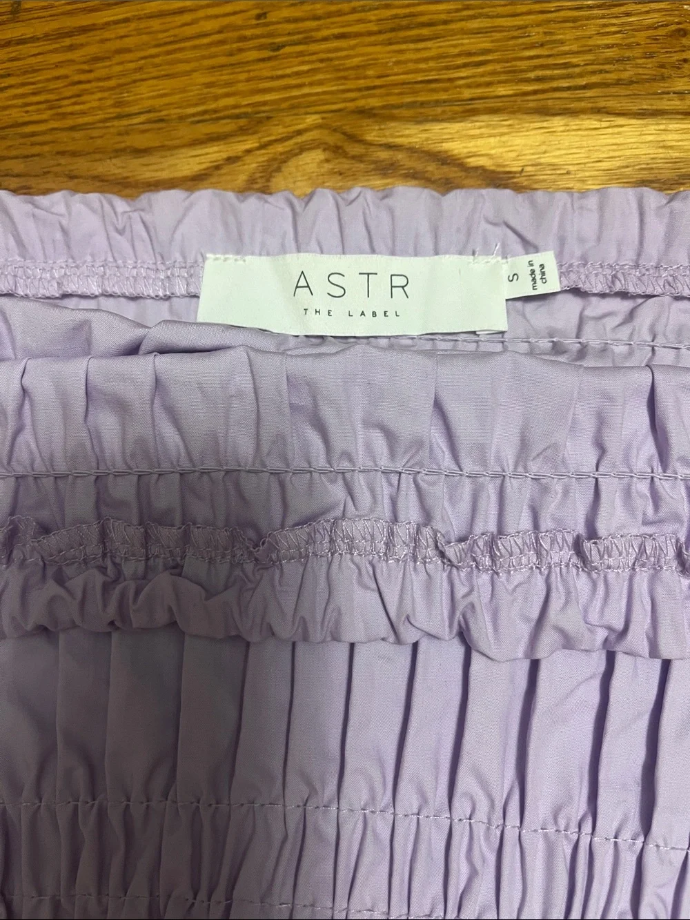 ASTR the label Sabina top Lavender, Small
